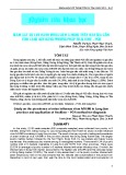 Giám sát sự lưu hành virus cúm A/H5N6 trên đàn gia cầm tỉnh Lạng Sơn bằng phương pháp Realtime - PCR