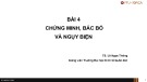 Bài giảng Bài 4: Chứng minh, bác bỏ và ngụy biện