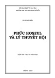 Tóm tắt Luận văn Thạc sĩ Toán học: Phức Koszul và lý thuyết bội