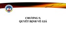 Bài giảng Marketing tới khách hàng tổ chức - Chương 5: Quyết định về giá