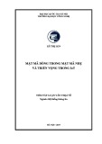 Tóm tắt Luận văn Thạc sĩ Hệ thống thông tin: Mật mã dòng trong mật mã nhẹ và triển vọng trong IoT