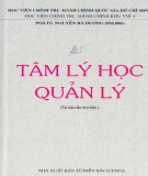 Quản lý và tâm lý học: Phần 1