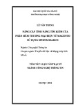 Tóm tắt Luận văn Thạc sĩ Công nghệ thông tin: Nâng cấp tính năng tìm kiếm của phần mềm thương mại điện tử magento sử dụng sphinx search