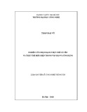 Luận án Tiến sĩ Công nghệ thông tin: Nghiên cứu nhận dạng thực thể có tên và thực thể biểu hiện trong văn bản và ứng dụng