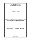 Luận án Thạc sĩ Công nghệ thông tin: Xác minh vị trí cho định tuyến địa lý an toàn trong các mạng cảm biến không dây