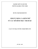 Luận văn Thạc sĩ Công nghệ thông tin: Sinh tự động ca kiểm thử từ các mô hình thực thi được