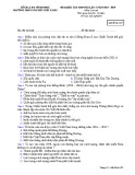 Đề thi KS THPT Quốc gia môn Lịch sử lớp 12 năm 2018-2019 lần 2 - THPT Nguyễn Viết Xuân - Mã đề 103