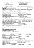 Đề thi thử THPT Quốc gia môn Địa lí năm 2018-2019 lần 1 - Sở GD&ĐT Ninh Bình - Mã đề 003