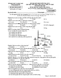 Đề thi thử THPT QG môn Hóa học năm 2018-2019 lần 1 - Sở GD&ĐT Ninh Bình - Mã đề 009