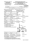 Đề thi thử THPT QG môn Hóa học năm 2018-2019 lần 1 - Sở GD&ĐT Ninh Bình - Mã đề 008