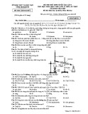 Đề thi thử THPT QG môn Hóa học năm 2018-2019 lần 1 - Sở GD&ĐT Ninh Bình - Mã đề 015