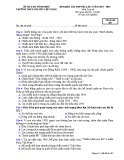 Đề thi KS THPT Quốc gia môn Lịch sử lớp 12 năm 2018-2019 lần 2 - THPT Nguyễn Viết Xuân - Mã đề 105