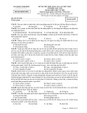 Đề thi thử THPT QG môn GDCD năm 2018-2019 lần 1 - Sở GD&ĐT Ninh Bình - Mã đề 023