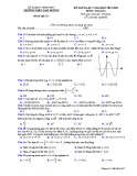 Đề thi KSCĐ môn Toán lớp 12 năm 2018-2019 lần 3 - THPT Tam Dương - Mã đề 357