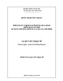 Tóm tắt Luận văn Thạc sĩ Công nghệ thông tin: Trích xuất ý định người dùng mua hàng trên mạng xã hội sử dụng phương pháp suy luận các mô hình