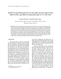 Quyền đi qua không gây hại của tàu quân sự nước ngoài trong lãnh hải theo quy định của pháp luật quốc tế và Việt Nam