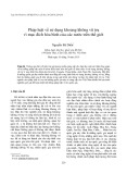 Pháp luật về sử dụng khoảng không vũ trụ vì mục đích hòa bình của các nước trên thế giới