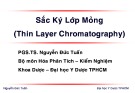 Bải giảng Sắc ký lớp mỏng