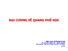 Đại cương về quang phổ học