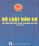 Tìm hiểu về bộ luật dân sự nước Cộng hòa xã hội chủ nghĩa Việt Nam năm 2005: Phần 2