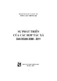 Hợp tác xã và sự phát triển trong giai đoạn 2008-2011