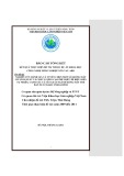 Báo cáo tổng kết đề tài: Nghiên cứu đánh giá và tuyển chọn một số giống mây có năng suất và chất lượng cao phù hợp với điều kiện tự nhiên, canh tác và sản xuất ngành hàng mây tre đan xuất khẩu ở Hoà Bình