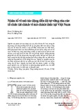 Nhân tố vĩ mô tác động đến độ tự vững của các tổ chức tài chính vi mô chính thức tại Việt Nam