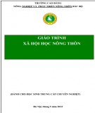 Giáo trình Xã hội nông thôn học