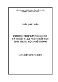 Sáng kiến kinh nghiệm: Phương pháp dạy nâng cao kỹ thuật xuất phát thấp học sinh trung học phổ thông