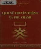 Xã Phú Chánh - Lịch sử truyền thống: Phần 1