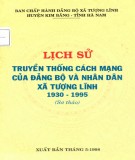 Đảng bộ và nhân dân xã Tượng Lĩnh và lịch sử truyền thống cách mạng (1930-1995): Phần 2