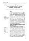 Độ bền ván mỏng gỗ bạch đàn urophylla và gỗ keo tai tượng biến tính bằng N - methylol và dầu vỏ hạt điều chống lại mối nhà coptotermes formosanus shiraki