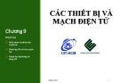 Bài giảng Các thiết bị và mạch điện tử: Chương 10 - Trương Văn Cương
