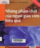 Những phẩm chất hiệu quả của người giáo viên: Phần 1