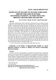 Nghiên cứu kết quả điều trị tấn công ở bệnh nhân viêm cầu thận lupus có sử dụng mycophenolate mofetil tại Trung tâm Dị ứng - Miễn dịch Lâm sàng, Bệnh viện Bạch Mai