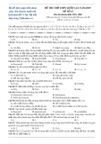 25 đề thi thử quốc gia năm 2019 -  Biên soạn bởi nhóm giáo viên chuyên luyện thi đại học Y 2019 file word có lời giải chi tiết