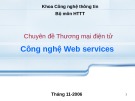 Bài giảng Công nghệ Web services