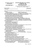 Đề thi thử THPT QG môn Lịch sử năm 2019 lần 2 - Sở GD&ĐT Ninh Bình - Mã đề 001