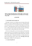 Đề tài: Sử dụng ước lượng hồi quy để ước lượng và phân tích cầu cho 1 sản phẩm cụ thể tại một khu vực thị trường nào đó ( Sử dụng hồi quy bội)