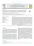 Corrosion and mechanical properties of hot-rolled 0.5%Gd-0.8%Bstainless steels in a simulated nuclear waste treatment solution