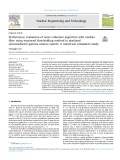 Performance evaluation of noise reduction algorithm with median filter using improved thresholding method in pixelated semiconductor gamma camera system: A numerical simulation study