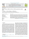 Thermal neutron albedo and flux for different geometries neutron guide