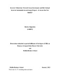 Master Thesis in Economics: Investor’s Behaviour Towards Green Investments and How Ireland Invest in Sustainable Green Energy Projects - Is Green The New Bubble?