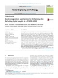 Electromagnetism mechanism for enhancing the refueling cycle length of a wwer 1000