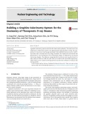 Building a graphite calorimetry system for the dosimetry of therapeutic X-ray beams