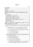 Luận văn thạc sĩ Quản lý công: Bồi dưỡng công chức các CQCM thuộc UBND tỉnh Kiên Giang
