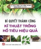 Kĩ thuật trồng tiêu - Bí quyết thành công cho hiệu quả cao: Phần 1