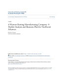 Accounting undergraduate Honors theses: A wynnes boating manufacturing company - A market analysis and business plan for northwest Arkansas