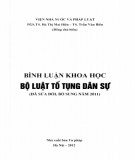 Bộ luật Tố tụng dân sự và các bình luận khoa học (Đã sửa đổi, bổ sung năm 2011): Phần 2