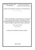 Summary of chemistry dotoral thesis: Study on chemical constituents, cytotoxic and antiinflammatory activities of the sponges Rhabdastrella providentiae and Xestospongia muta living in the sea area of Central Vietnam